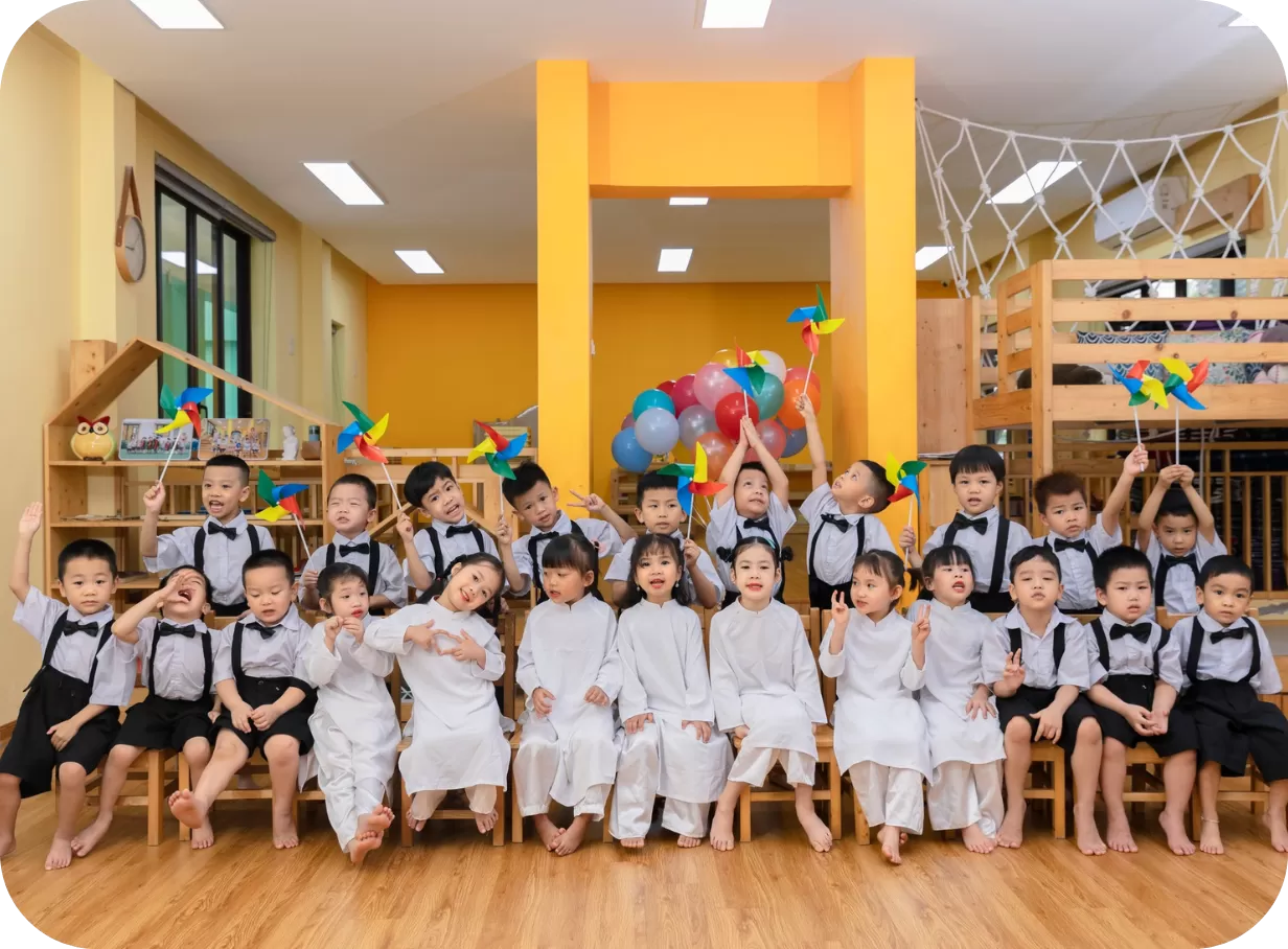 Chương trình học của Mầm non Chu Văn An