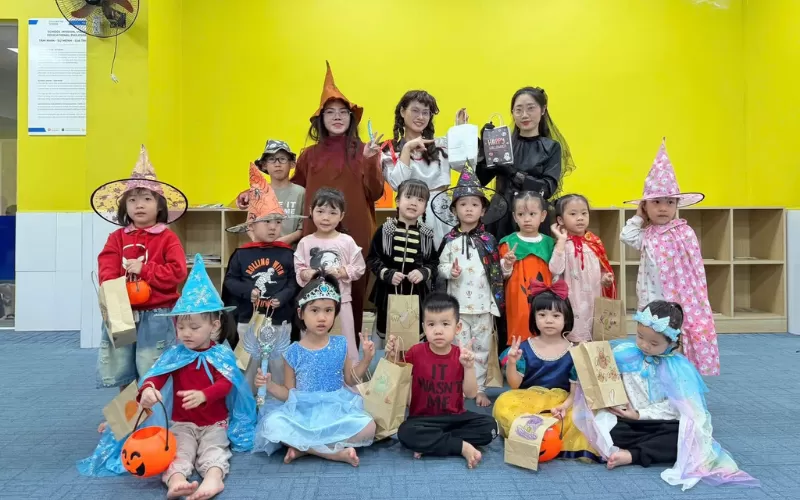 HALLOWEEN 2025 | MÙA PHÉP THUẬT Ở MẦM NON CHU VĂN AN