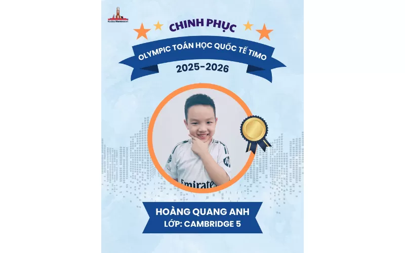 HOÀNG QUANG ANH - HÀNH TRÌNH CHINH PHỤC TOÁN HỌC