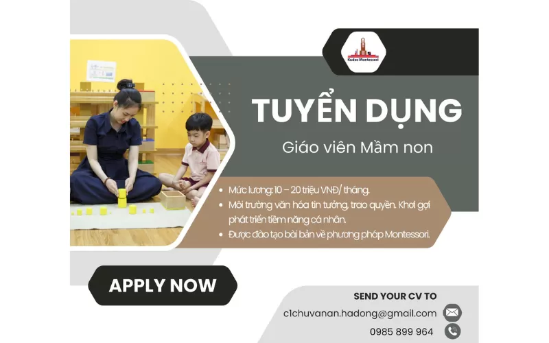 CƠ HỘI GIA NHẬP NGÔI TRƯỜNG CỦA SỰ ĐỔI MỚI SÁNG TẠO